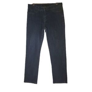 Womens Levi's Mid Rise Dark Wash Skinny Jean Size 12 S